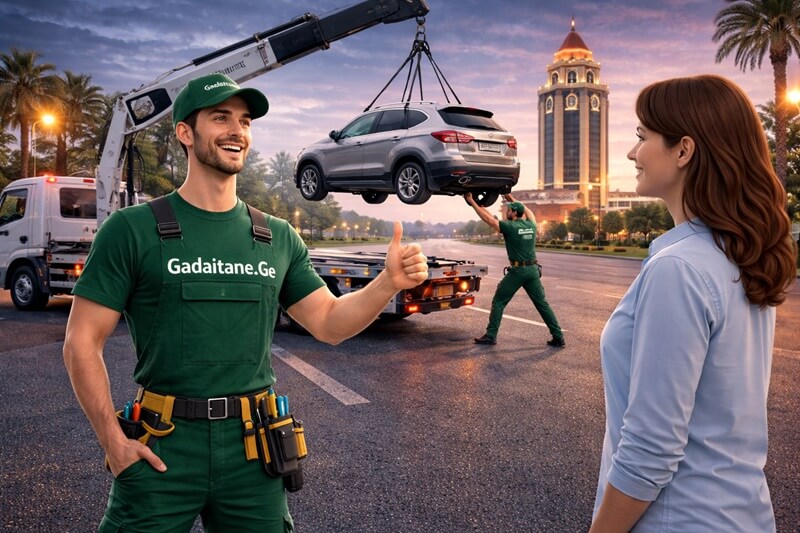 ობობა ევაკუატორი ბათუმში